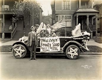 (ENGLEWOOD, ILLINOIS EXPOSITION) Roaring Twenties album with more than 80 photographs